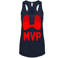 Load image into Gallery viewer, Julian Edelman Gloves MVP New England Football Fan T Shirt - image_a7c984da-9875-4ba4-b216-5e6ca9461db6