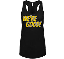 Load image into Gallery viewer, Brad Marchand We're Good Boston Hockey Fan v3 T Shirt - image_a7d0a5fb-983c-4e85-8655-a0d8f9aa5cbe