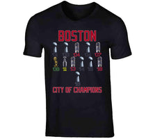 Load image into Gallery viewer, City Of Champions Boston Baseball Fan Champion Fan T Shirt - image_a9491c24-85bf-4e94-b419-45787bc4656e