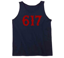 Load image into Gallery viewer, Boston Area Code Boston Baseball Fan T Shirt - image_a96170d6-a455-4a96-8e8f-d4b93f0750a7