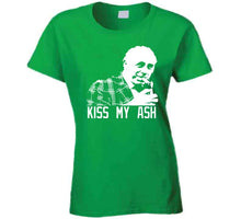 Load image into Gallery viewer, Red Auerbach Legendary Basketball Kiss My Ash Coach T Shirt - image_aa21882f-3120-40ff-983f-b365aa7cf3d0