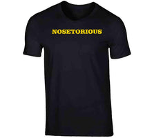 Load image into Gallery viewer, Brad Marchand Nosetorious Boston Hockey Fan T Shirt - image_aa347573-67ec-4fa8-863c-8fd55c11e92e