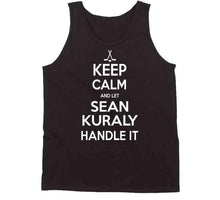 Load image into Gallery viewer, Sean Kuraly Keep Calm Boston Hockey Fan T Shirt - image_aaf67d43-0688-4992-b255-27133d278cd3