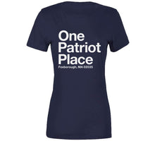 Load image into Gallery viewer, One Patriot Place New England Football Fan T Shirt - image_aaf9a30c-a6e5-48c5-93af-e283ba7658c6
