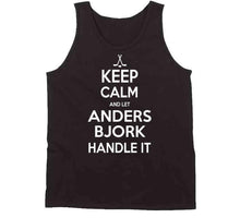 Load image into Gallery viewer, Anders Bjork Keep Calm Boston Hockey Fan T Shirt - image_ac1564be-7e61-44ed-a76d-55d13083704c