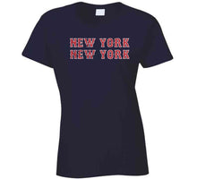 Load image into Gallery viewer, New York New York Boston Celebration Baseball Fan T Shirt - image_ac3be211-3b21-4649-b425-6353ece4a4f4