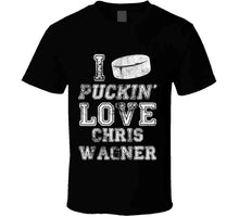 Load image into Gallery viewer, Chris Wagner I Love Boston Hockey Fan T Shirt - image_ae62b828-b206-4ca0-a4f3-4942cf568050