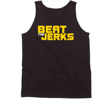 Load image into Gallery viewer, Beat the Jerks Boston Hockey Fan T Shirt - image_ae8cb394-46db-4440-9bbc-453c23cc61e0