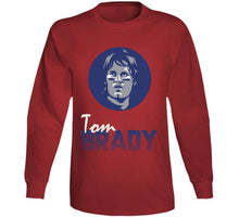 Load image into Gallery viewer, Retro 80s Style Tom Brady New England Football Fan T Shirt - image_ae999778-5afd-47a0-a1a0-2ce95bc7e178