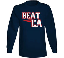 Load image into Gallery viewer, Beat La Football New England Fan Distressed T Shirt - image_aeaf688f-1863-48bf-b6c1-b08564778721