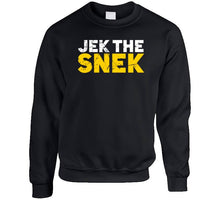 Load image into Gallery viewer, Jek The Snek Jake Debrusk Boston Hockey Fan T Shirt - image_aebf002a-9258-4b9c-b0e9-35ae0e3d0720