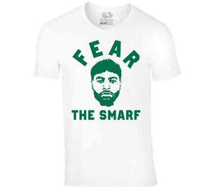 Boston Basketball Marcus Smart Fear The Smarf Fan T Shirt - image_aeded6d5-f3d9-4f37-a476-4429947860cd