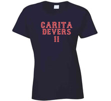 Load image into Gallery viewer, Rafael Devers Carita Boston Baseball Fan T Shirt - image_b01ee8af-7ec3-44c7-b554-c38caf405160