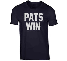 Load image into Gallery viewer, Pats Win New England Football T Shirt - image_b0ac54bd-4d29-4bc1-9258-e8303b25e3ac