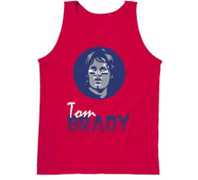 Load image into Gallery viewer, Retro 80s Style Tom Brady New England Football Fan T Shirt - image_b0efb94b-b2b3-4cd0-8ec7-b4f3aaf74277