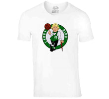Load image into Gallery viewer, Larry Bird Boston The Logo Boston Basketball Fan T Shirt - image_b145d3a0-75ac-4fd7-a607-e7d1b8e421de