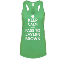 Load image into Gallery viewer, Jaylen Brown Keep Calm Boston Basketball Fan T Shirt - image_b2b434d9-628d-4aee-b877-1b4647379e55