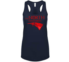 Load image into Gallery viewer, Matt Patricia The North Remembers New England Football Distressed T Shirt - image_b2da5060-4359-4e76-abbc-b9877d4b1e31