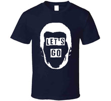 Load image into Gallery viewer, Lets Go Tom Brady Face Silhouette New England Football T Shirt - image_b2fde45c-c83d-4648-8da5-05c1106053c6