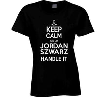 Load image into Gallery viewer, Jordan Szwarz Keep Calm Boston Hockey Fan T Shirt - image_b3a3881a-8938-40db-bc8d-c9f2f97cd8ef