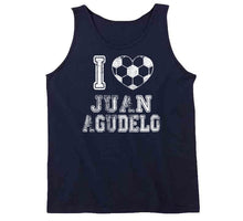 Load image into Gallery viewer, Juan Agudelo I Heart New England Soccer T Shirt - image_b3c6fd71-2aeb-497d-a7d8-58a5864f81aa