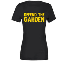Load image into Gallery viewer, Defend The Gahden Boston Hockey Fan T Shirt - image_b4339fc3-5d16-41fd-9aa3-600db9a10769