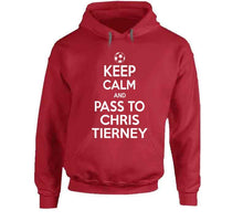 Load image into Gallery viewer, Chris Tierney Keep Calm Pass To New England Soccer T Shirt - image_b4ec34d5-dc5c-4dc3-8911-f1dfdddb26bc