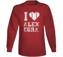 Load image into Gallery viewer, Alex Cora I Heart Boston Baseball Fan T Shirt - image_b5183092-0403-4e9a-ab11-dc21fdeee797