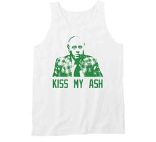 Load image into Gallery viewer, Red Auerbach Kiss My Ash Legendary Basketball Coach T Shirt - image_b559553b-171d-4fae-bbcd-c098d4cab00a