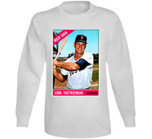 Load image into Gallery viewer, Carl Yastrzemski Boston Baseball Card Fan V2 T Shirt - image_b6a6bfde-4e5a-41ca-9db0-265fdce8517d