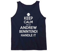 Load image into Gallery viewer, Andrew Benintendi Keep Calm Boston Baseball Fan T Shirt - image_b6f34487-cc17-4382-9ada-e731ca427998