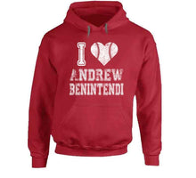 Load image into Gallery viewer, Andrew Benintendi I Heart Boston Baseball Fan T Shirt - image_b787fb36-a96f-493d-88f0-9ef2d553b1ff