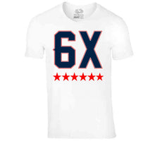 Load image into Gallery viewer, 6 Time World Champs New England Football Fan T Shirt - image_b85a649e-6a1e-4d75-8ba9-918f5440dcdd