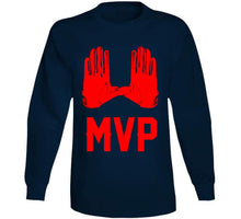Load image into Gallery viewer, Julian Edelman Gloves MVP New England Football Fan T Shirt - image_b8d277ed-cec1-45d4-92ea-b495356fed48