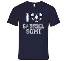 Load image into Gallery viewer, Gabriel Somi I Heart New England Soccer T Shirt - image_ba569f0c-0882-4db0-b133-68ddcb02b41b
