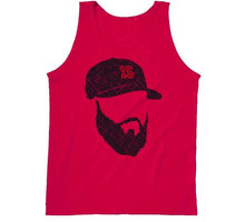 Load image into Gallery viewer, Dustin Pedroia Head Silhouette Boston Baseball Distressed T Shirt - image_bca5db68-778a-498f-af3d-e47c7af886b1