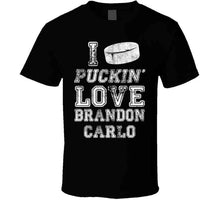 Load image into Gallery viewer, Brandon Carlo I Love Boston Hockey Fan T Shirt - image_bcc7bd98-1ff4-4355-8149-76d7269e06eb