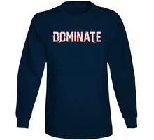 Load image into Gallery viewer, Dominate Distressed New England Football Fan T Shirt - image_bd841622-35bc-4f83-901f-3c7c303d3ed8