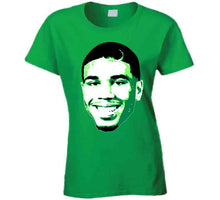 Load image into Gallery viewer, Jayson Tatum Big Head Silhouette Boston Basketball Fan T Shirt - image_bdb89290-d5a4-4bba-9e7d-d224fd9bb28c