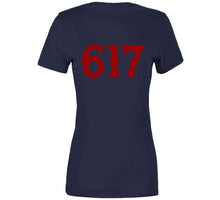 Load image into Gallery viewer, Boston Area Code Boston Baseball Fan T Shirt - image_bf3044fe-7af8-4427-b00a-01fc1aedba5d