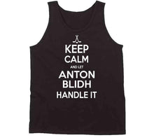 Load image into Gallery viewer, Anton Blidh Keep Calm Boston Hockey Fan T Shirt - image_c077c4df-8ee5-426c-ac66-521eae8ff957