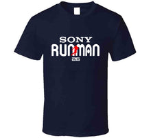 Load image into Gallery viewer, Sony Michel Sony Runman 26 Walkman New England Football Fan T Shirt - image_c184fd21-46c4-45ff-8d40-855f954bce7e