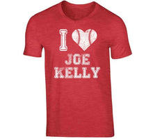 Load image into Gallery viewer, Joe Kelly I Heart Boston Baseball Fan T Shirt - image_c1fb1806-2e6b-4674-9daf-2b581fbb2bfc