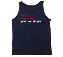 Load image into Gallery viewer, Boston Sports Town Plain and Simple New England Football Fan T Shirt - image_c228e76c-fc58-4170-b3d5-79707c35e613