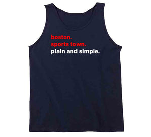 Boston Sports Town Plain and Simple New England Football Fan T Shirt - image_c228e76c-fc58-4170-b3d5-79707c35e613