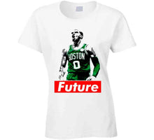 Load image into Gallery viewer, Jayson Tatum The Future Boston Fan Basketball T Shirt - image_c2b6c76d-b923-4ea9-b4ad-116ba2d76b7c