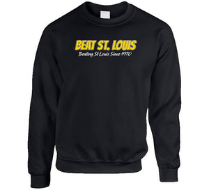 Beat St Louis Beating St Louis Since 1970 Boston Hockey Fan T Shirt - image_c30c3d58-7d90-4e93-8ff4-539696b4977b