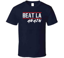 Load image into Gallery viewer, Beat LA Again New England Football Fan Distressed T Shirt - image_c371d454-0d74-4c05-8827-1edc87793d28