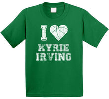 Load image into Gallery viewer, Kyrie Irving I Heart Boston Basketball Fan T Shirt - image_c393330b-1cac-460a-b434-a0825dbb915f