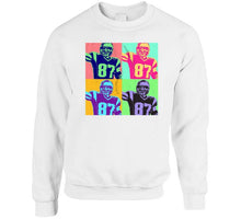 Load image into Gallery viewer, Rob Gronkowski The Gronk Warhol Style New England Football Fan T Shirt - image_c47e97bd-8e78-476c-989f-f5f8d9bb4706